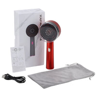 3-in-1 Red Light Therapy Hair Growth Comb | Scalp Massage & Oil Applicator