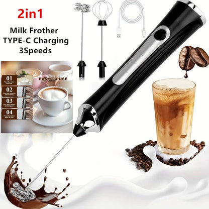 Café-Foam in 15 Seconds — Wireless Milk Frother