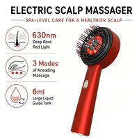 Scalp Massage Comb with Red Light Therapy – view 1