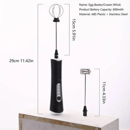 Café-Foam in 15 Seconds — Wireless Milk Frother