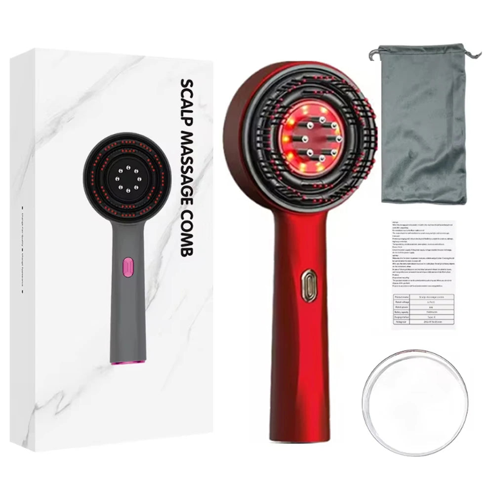 Scalp Massage Comb with Red Light Therapy – view 11