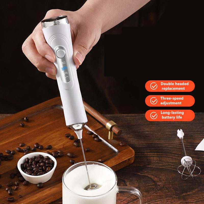 Café-Foam in 15 Seconds — Wireless Milk Frother