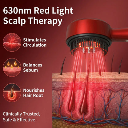 Scalp Massage Comb with Red Light Therapy – view 12